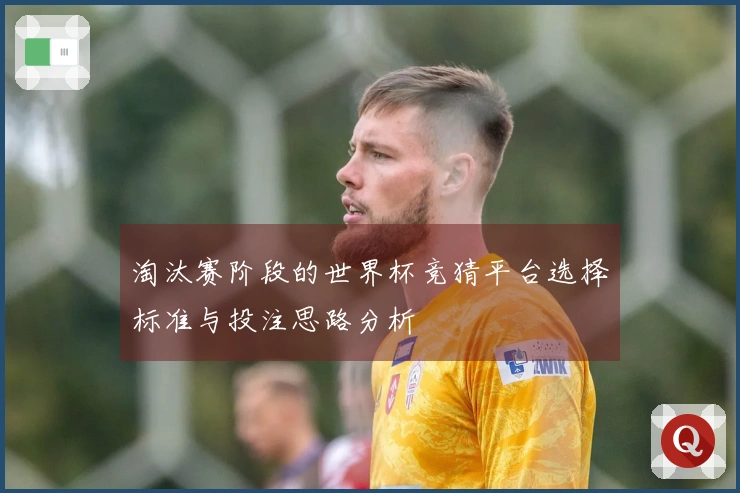 淘汰赛阶段的世界杯竞猜平台选择标准与投注思路分析